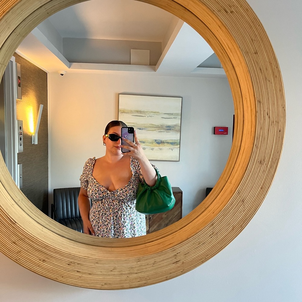 Floral plus size dress